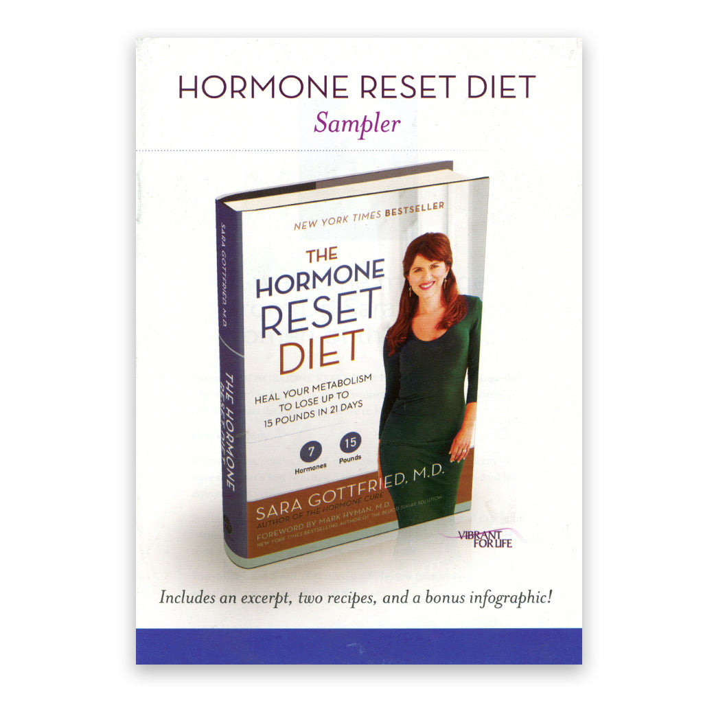 Hormone Reset Diet Sampler by Dr. Sara Gottfried